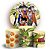 KIT Redondo e Trio - Dragon Ball - Sublimado 3D - Imagem 1