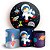 KIT Redondo e Trio - Astronauta - Sublimado 3D - Imagem 1