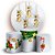 KIT Redondo e Trio - Ano Novo Natal - Sublimado 3D - Imagem 1