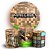 KIT Redondo e Trio - Minecraft - Sublimado 3D - Imagem 1