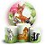 KIT Redondo e Trio - Bambi - Sublimado 3D - Imagem 1