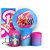 KIT Redondo Trio e Faixa - Barbie - Sublimado 3D - Imagem 1