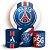 KIT Redondo e Trio - Paris Saint Germain  - Sublimado 3D - Imagem 1