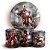 KIT Redondo e Trio - Homem de Ferro  - Sublimado 3D - Imagem 1