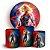 KIT Redondo e Trio - Capitã Marvel  - Sublimado 3D - Imagem 1