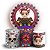 KIT Redondo e Trio - Frida Kahlo  - Sublimado 3D - Imagem 1