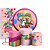 KIT Redondo Trio e Faixa - Patati Patata Rosa - Sublimado 3D - Imagem 1