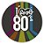 Painel Redondo - Anos 80 - Sublimado 3D - Imagem 1