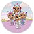 Painel Redondo - Cry Babies Bebes llorones - Sublimado 3D - Imagem 1
