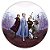 Painel Redondo - Frozen - Sublimado 3D - Imagem 1