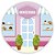 Painel Redondo - Confeitaria - Sublimado 3D - Imagem 1