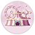 Painel Redondo - Circo Rosa - Sublimado 3D - Imagem 1