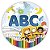 Painel Redondo - ABC - Sublimado 3D - Imagem 1