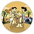 Painel Redondo - Flintstones - Sublimado 3D - Imagem 1