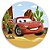 Painel Redondo - Carros Pixar - Sublimado 3D - Imagem 1