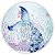 Painel Redondo - Calda de Sereia - Sublimado 3D - Imagem 1