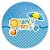 Painel Redondo - Pool Party - Sublimado 3D - Imagem 1