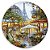 Painel Redondo - Paris - Sublimado 3D - Imagem 1
