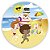 Painel Redondo - Mundo Bita Praia - Sublimado 3D - Imagem 1