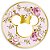 Painel Redondo - Minnie Floral - Sublimado 3D - Imagem 1
