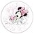 Painel Redondo - Minnie Baby - Sublimado 3D - Imagem 1