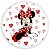 Painel Redondo - Minnie - Sublimado 3D - Imagem 1