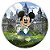 Painel Redondo - Mickey Príncipes - Sublimado 3D - Imagem 1