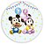 Painel Redondo - Mickey Baby - Sublimado 3D - Imagem 1