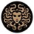 Painel Redondo - Medusa - Sublimado 3D - Imagem 1