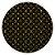 Painel Redondo - Louis Vuitton - Sublimado 3D - Imagem 1