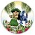 Painel Redondo - Lilo e Stitch - Sublimado 3D - Imagem 1