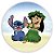 Painel Redondo - Lilo e Stitch - Sublimado 3D - Imagem 1