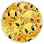 Painel Redondo - Emojis - Sublimado 3D - Imagem 1