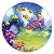 Painel Redondo - Fundo do Mar - Sublimado 3D - Imagem 1