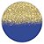 Painel Redondo - Glitter Royal - Sublimado 3D - Imagem 1