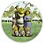 Painel Redondo - Shrek - Sublimado 3D - Imagem 1
