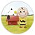 Painel Redondo - Snoopy - Sublimado 3D - Imagem 1