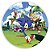 Painel Redondo - Sonic - Sublimado 3D - Imagem 1
