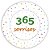 Painel Redondo - 365 Sorrisos - Sublimado 3D - Imagem 1