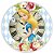 Painel Redondo - Alice - Sublimado 3D - Imagem 1