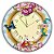 Painel Redondo - Alice - Sublimado 3D - Imagem 1