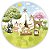 Painel Redondo - Animais Bosque - Sublimado 3D - Imagem 1