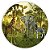 Painel Redondo - Animais Safari - Sublimado 3D - Imagem 1
