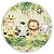 Painel Redondo - Animais Safari - Sublimado 3D - Imagem 1