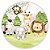Painel Redondo - Animais Safari - Sublimado 3D - Imagem 1