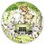 Painel Redondo - Animais Safari - Sublimado 3D - Imagem 1