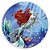 Painel Redondo - Ariel Pequena Sereia - Sublimado 3D - Imagem 1