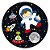 Painel Redondo - Astronauta - Sublimado 3D - Imagem 1
