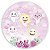 Painel Redondo - Baby Shark Rosa - Sublimado 3D - Imagem 1