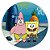 Painel Redondo - Bob Esponja - Sublimado 3D - Imagem 1